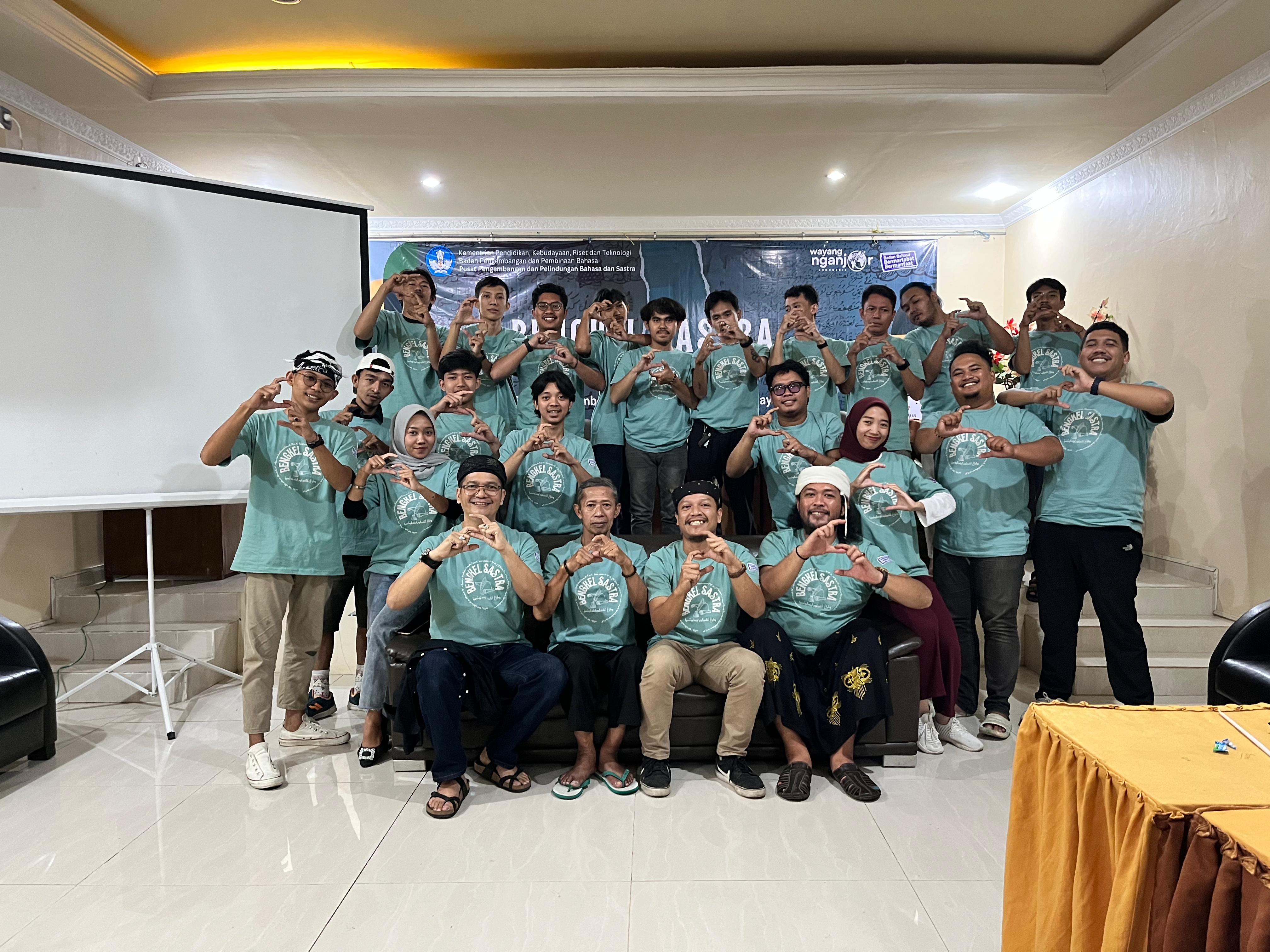 Bengkel Sastra Alih Wahana Manuskrip Babad Banten Wayang Nganjor Indonesia Didukung Bantuan Pemerintah untuk Komunitas Sastra Tahun 2024